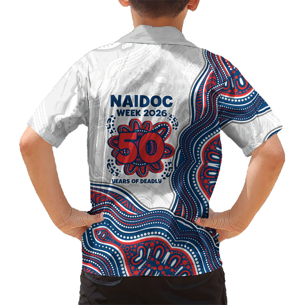 Sydney Roosters NAIDOC Week 2026 Family Matching Puletasi and Hawaiian Shirt First Nations of Australia Aboriginal Mascot Rugby