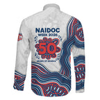 Sydney Roosters NAIDOC Week 2026 Family Matching Tank Maxi Dress and Hawaiian Shirt First Nations of Australia Aboriginal Mascot Rugby