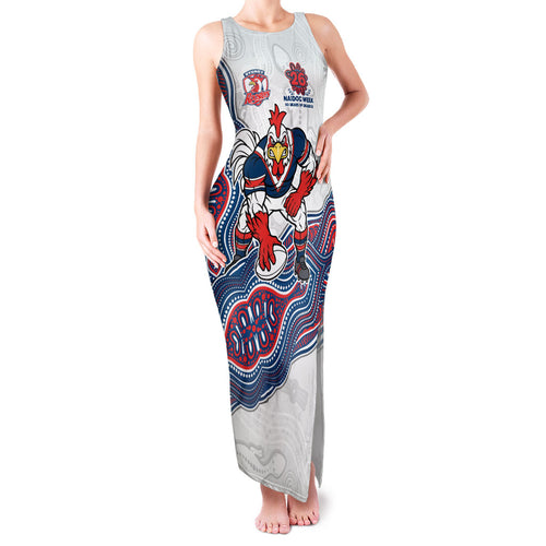 Sydney Roosters NAIDOC Week 2026 Family Matching Tank Maxi Dress and Hawaiian Shirt First Nations of Australia Aboriginal Mascot Rugby