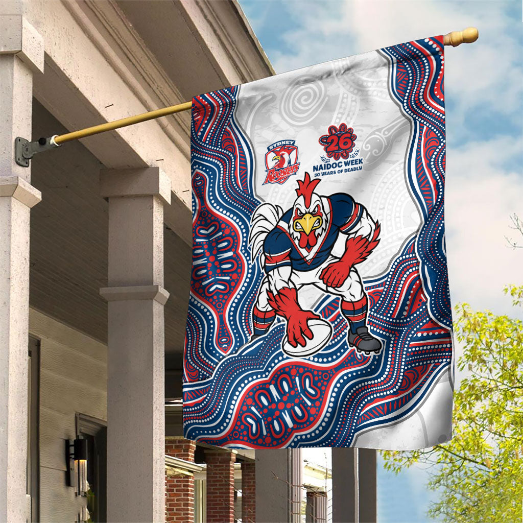 Sydney Roosters NAIDOC Week 2026 Garden Flag First Nations of Australia Aboriginal Mascot Rugby