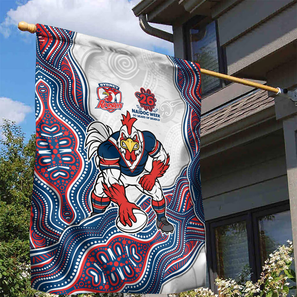 Sydney Roosters NAIDOC Week 2026 Garden Flag First Nations of Australia Aboriginal Mascot Rugby
