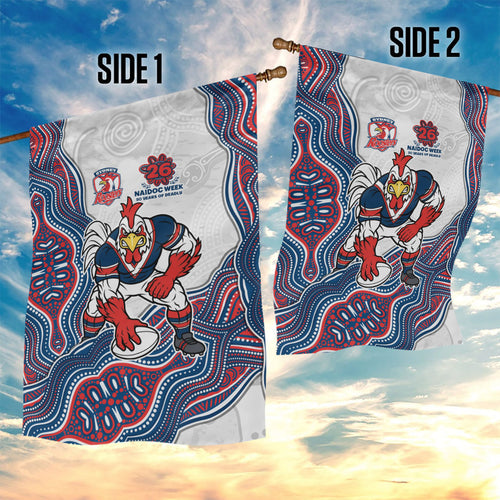 Sydney Roosters NAIDOC Week 2026 Garden Flag First Nations of Australia Aboriginal Mascot Rugby