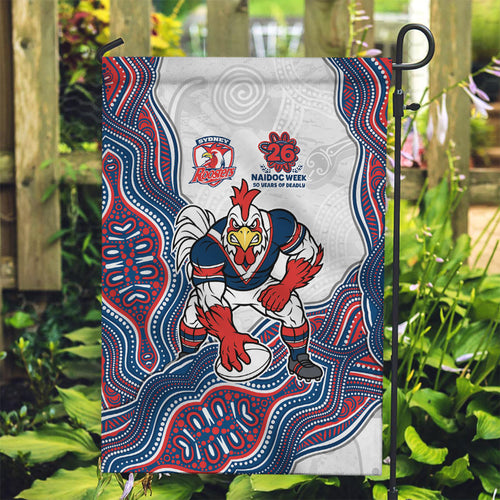 Sydney Roosters NAIDOC Week 2026 Garden Flag First Nations of Australia Aboriginal Mascot Rugby