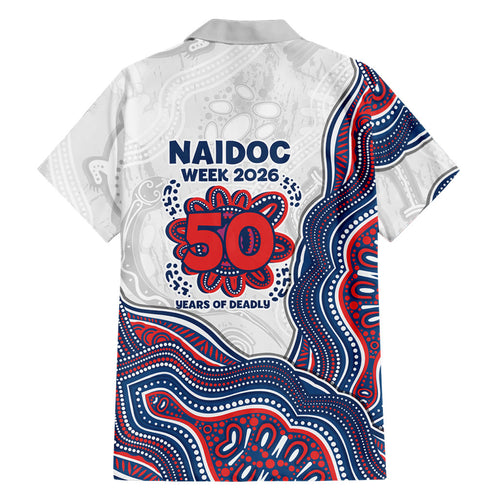 Sydney Roosters NAIDOC Week 2026 Hawaiian Shirt First Nations of Australia Aboriginal Mascot Rugby