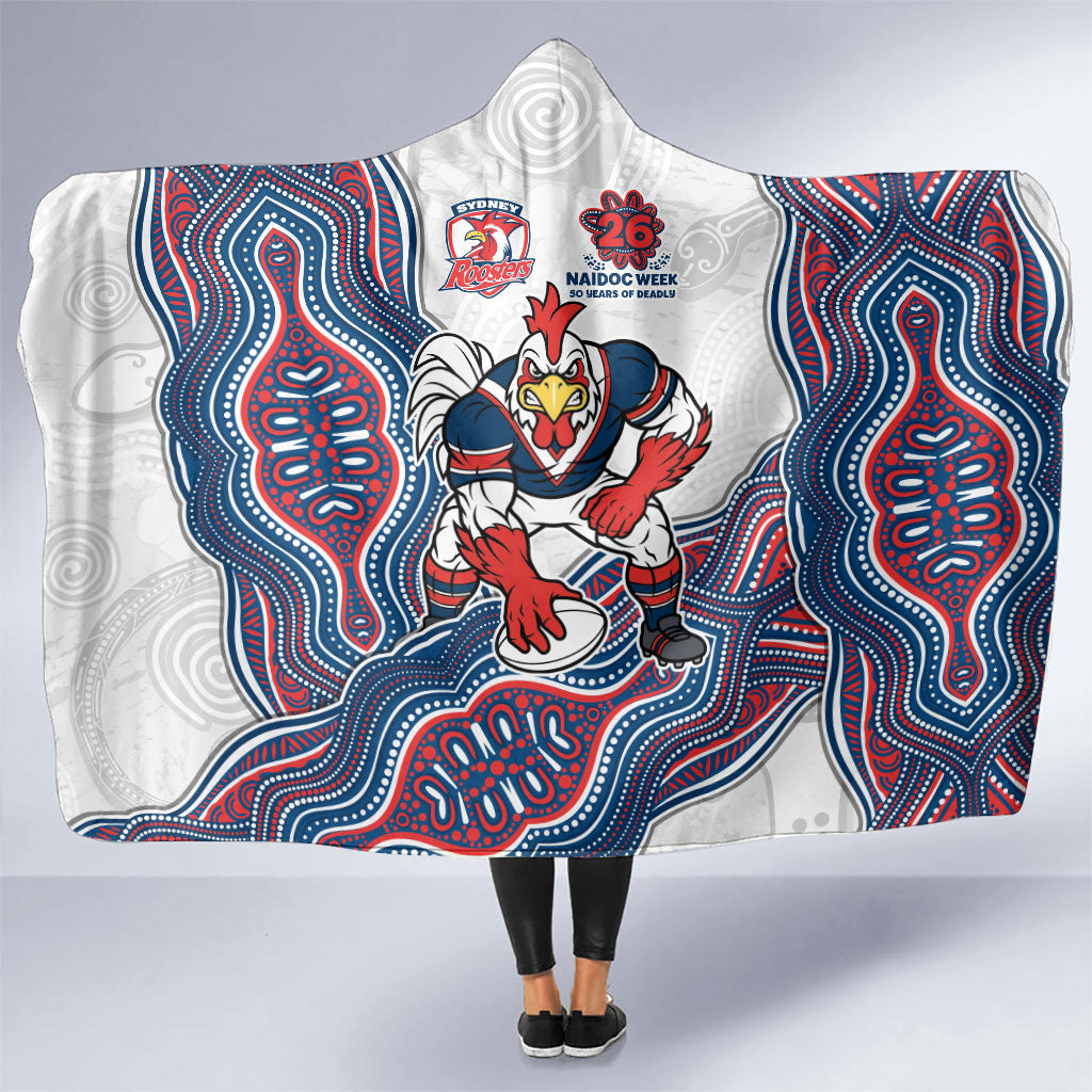 Sydney Roosters NAIDOC Week 2026 Hooded Blanket First Nations of Australia Aboriginal Mascot Rugby