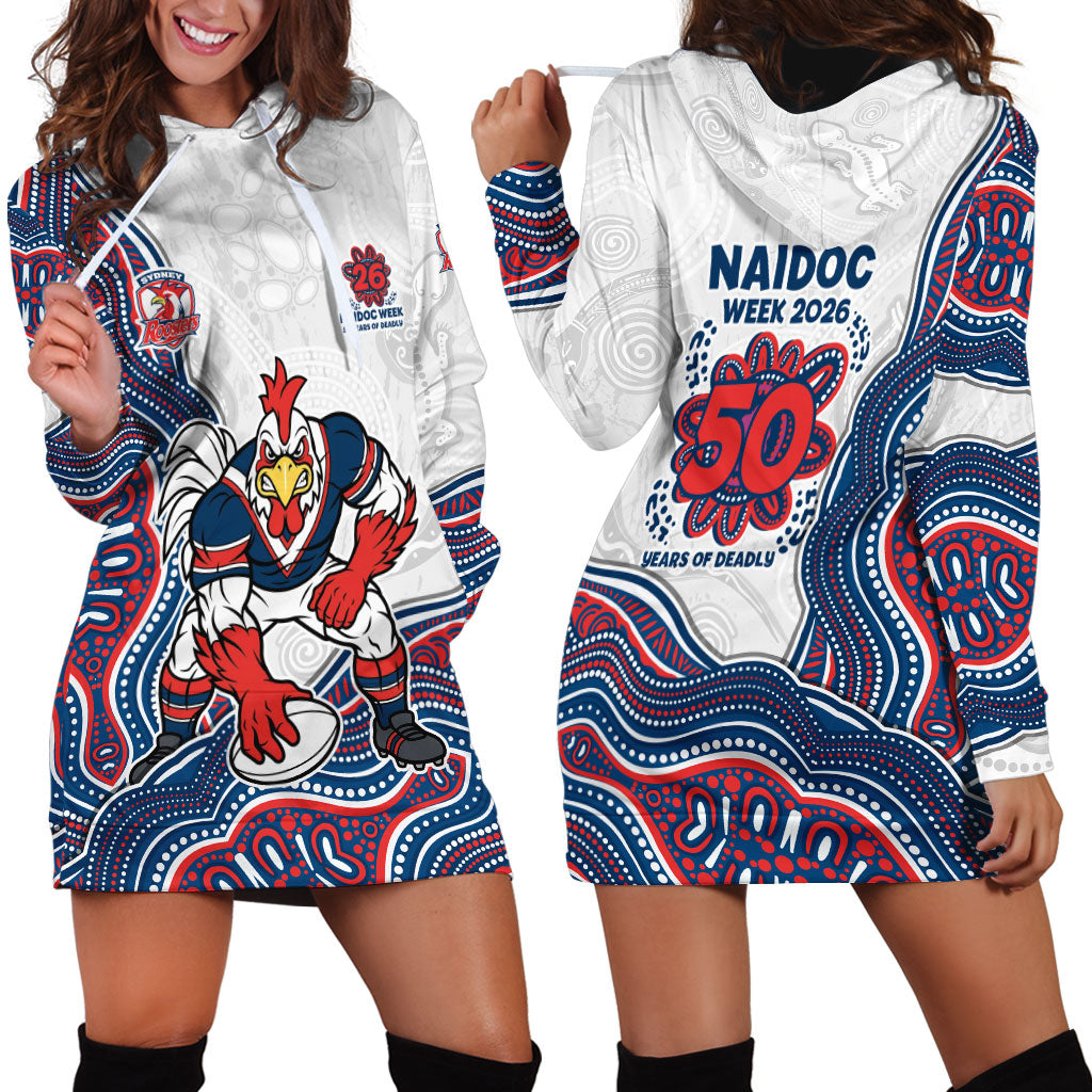 Sydney Roosters NAIDOC Week 2026 Hoodie Dress First Nations of Australia Aboriginal Mascot Rugby