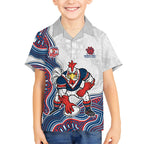 Sydney Roosters NAIDOC Week 2026 Kid Hawaiian Shirt First Nations of Australia Aboriginal Mascot Rugby