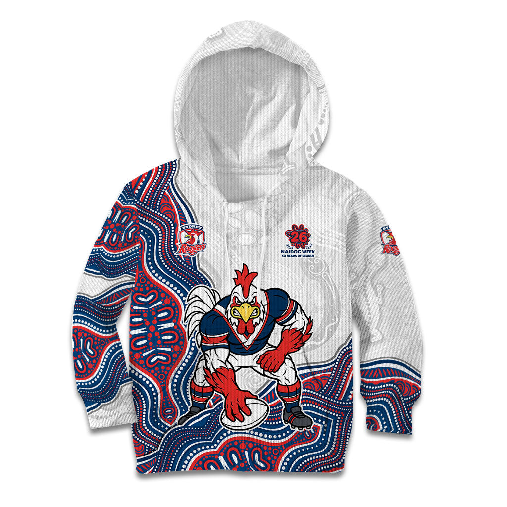Sydney Roosters NAIDOC Week 2026 Kid Hoodie First Nations of Australia Aboriginal Mascot Rugby