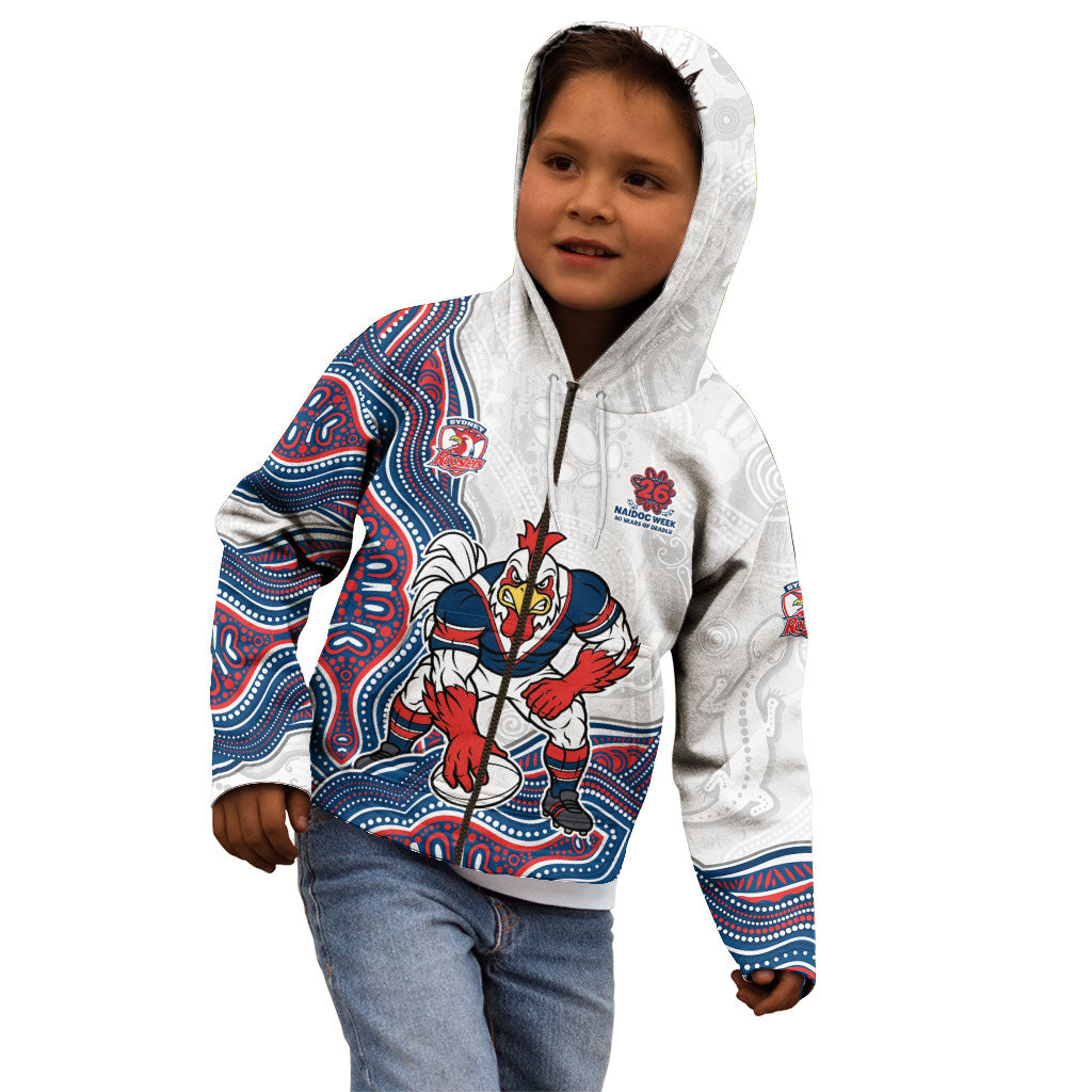 Sydney Roosters NAIDOC Week 2026 Kid Hoodie First Nations of Australia Aboriginal Mascot Rugby