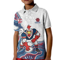 Sydney Roosters NAIDOC Week 2026 Kid Polo Shirt First Nations of Australia Aboriginal Mascot Rugby