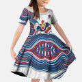 Sydney Roosters NAIDOC Week 2026 Kid Short Sleeve Dress First Nations of Australia Aboriginal Mascot Rugby