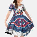 Sydney Roosters NAIDOC Week 2026 Kid Short Sleeve Dress First Nations of Australia Aboriginal Mascot Rugby