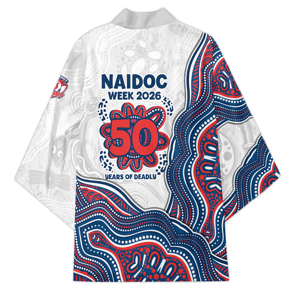 Sydney Roosters NAIDOC Week 2026 Kimono First Nations of Australia Aboriginal Mascot Rugby