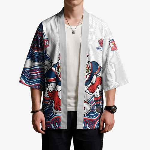 Sydney Roosters NAIDOC Week 2026 Kimono First Nations of Australia Aboriginal Mascot Rugby