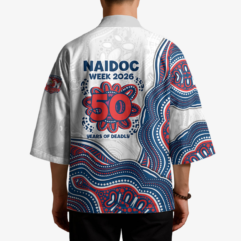 Sydney Roosters NAIDOC Week 2026 Kimono First Nations of Australia Aboriginal Mascot Rugby