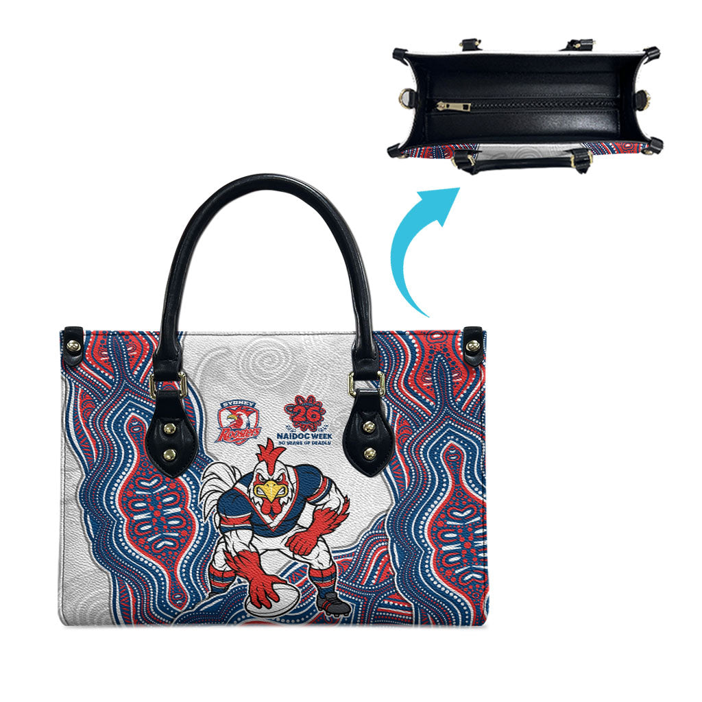 Sydney Roosters NAIDOC Week 2026 Leather Bag First Nations of Australia Aboriginal Mascot Rugby