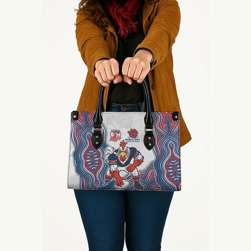 Sydney Roosters NAIDOC Week 2026 Leather Bag First Nations of Australia Aboriginal Mascot Rugby