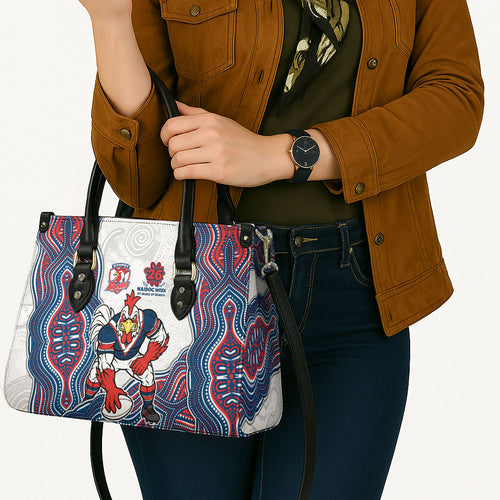 Sydney Roosters NAIDOC Week 2026 Leather Bag First Nations of Australia Aboriginal Mascot Rugby