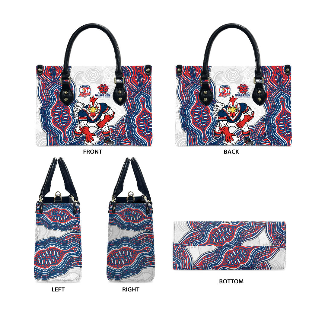 Sydney Roosters NAIDOC Week 2026 Leather Bag First Nations of Australia Aboriginal Mascot Rugby