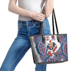 Sydney Roosters NAIDOC Week 2026 Leather Tote Bag First Nations of Australia Aboriginal Mascot Rugby