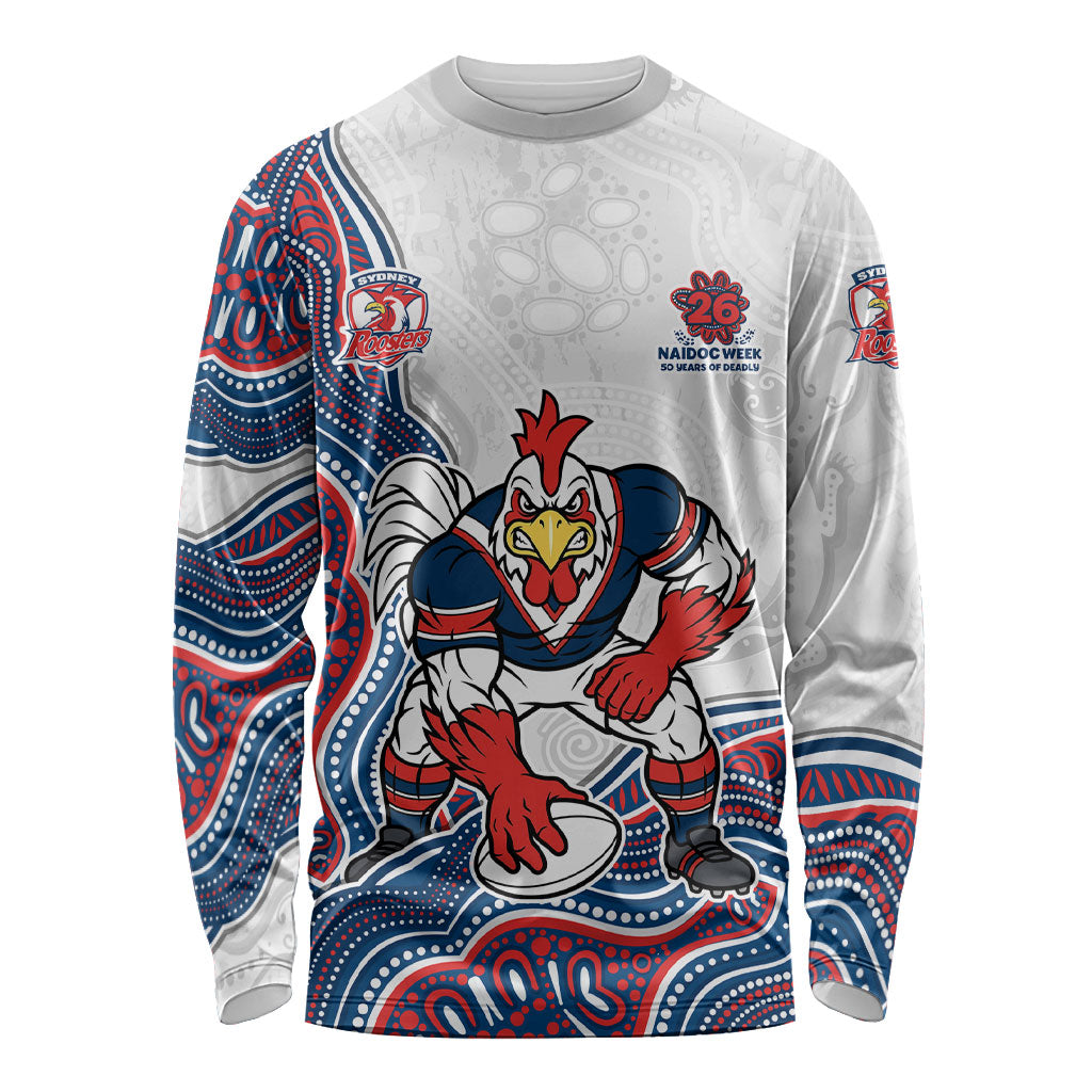 Sydney Roosters NAIDOC Week 2026 Long Sleeve Shirt First Nations of Australia Aboriginal Mascot Rugby