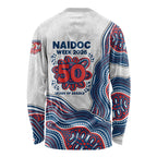 Sydney Roosters NAIDOC Week 2026 Long Sleeve Shirt First Nations of Australia Aboriginal Mascot Rugby
