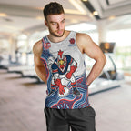 Sydney Roosters NAIDOC Week 2026 Men Tank Top First Nations of Australia Aboriginal Mascot Rugby