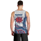 Sydney Roosters NAIDOC Week 2026 Men Tank Top First Nations of Australia Aboriginal Mascot Rugby