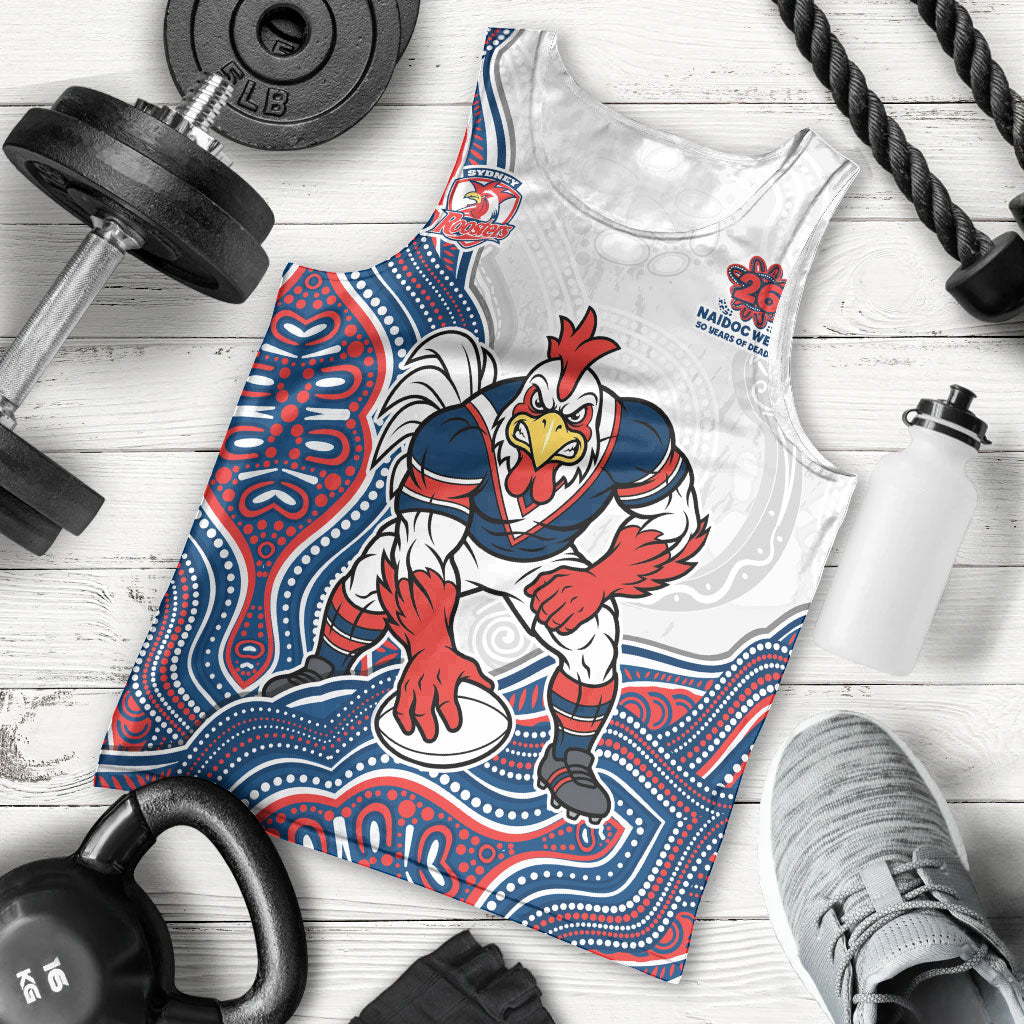 Sydney Roosters NAIDOC Week 2026 Men Tank Top First Nations of Australia Aboriginal Mascot Rugby