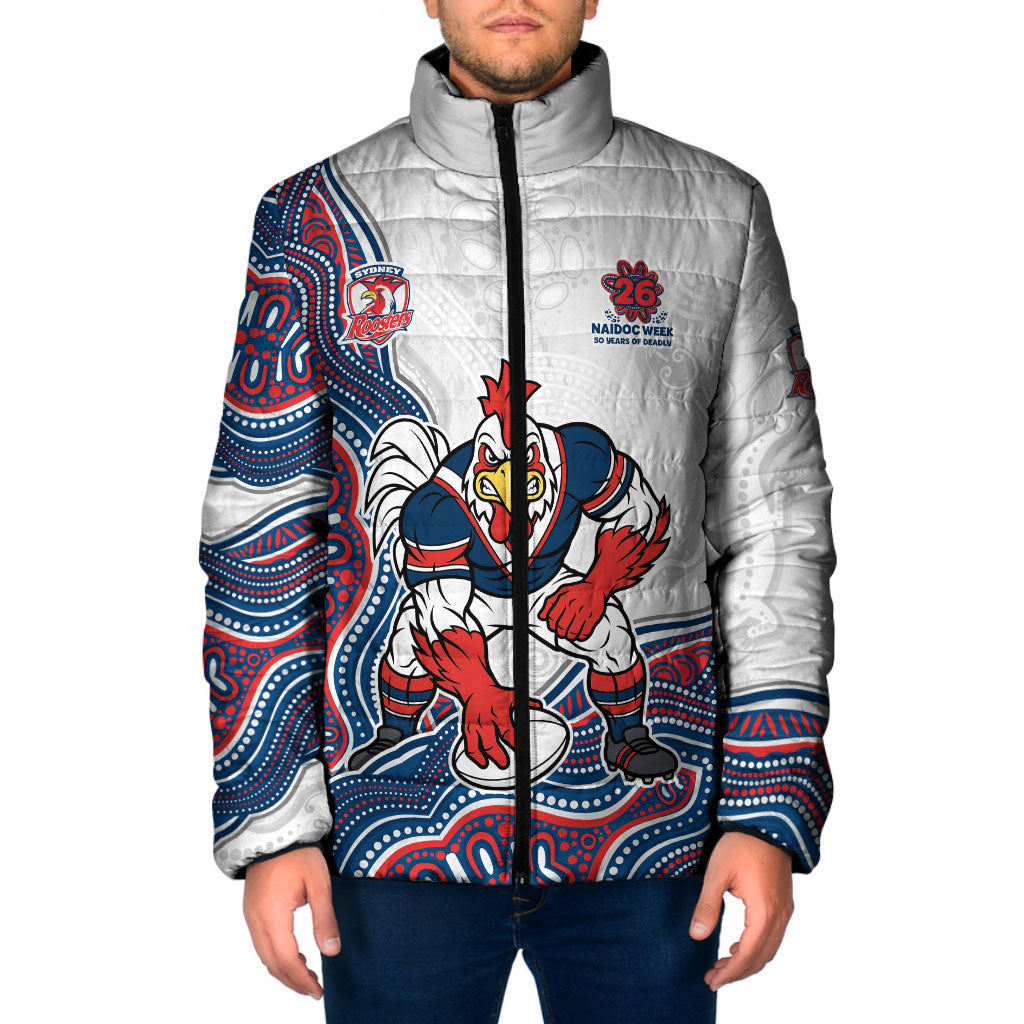 Sydney Roosters NAIDOC Week 2026 Padded Jacket First Nations of Australia Aboriginal Mascot Rugby