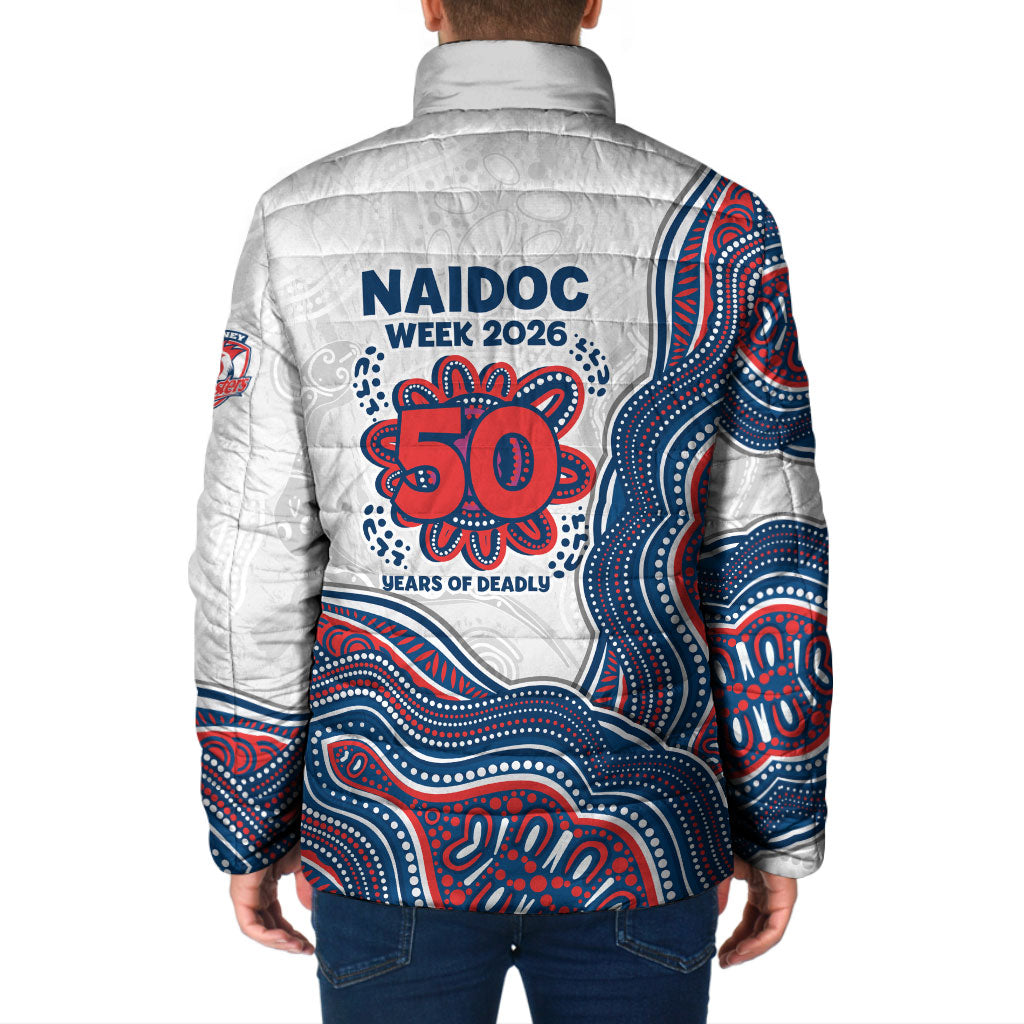 Sydney Roosters NAIDOC Week 2026 Padded Jacket First Nations of Australia Aboriginal Mascot Rugby