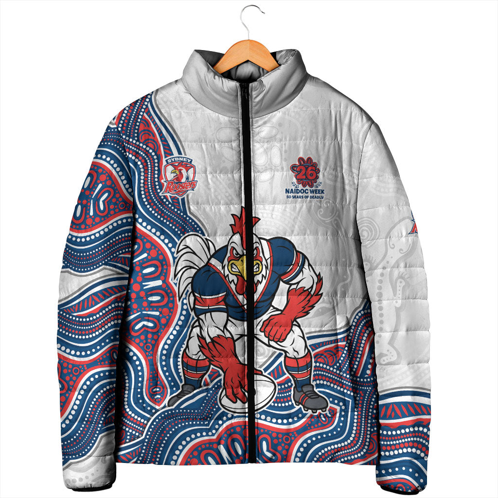 Sydney Roosters NAIDOC Week 2026 Padded Jacket First Nations of Australia Aboriginal Mascot Rugby