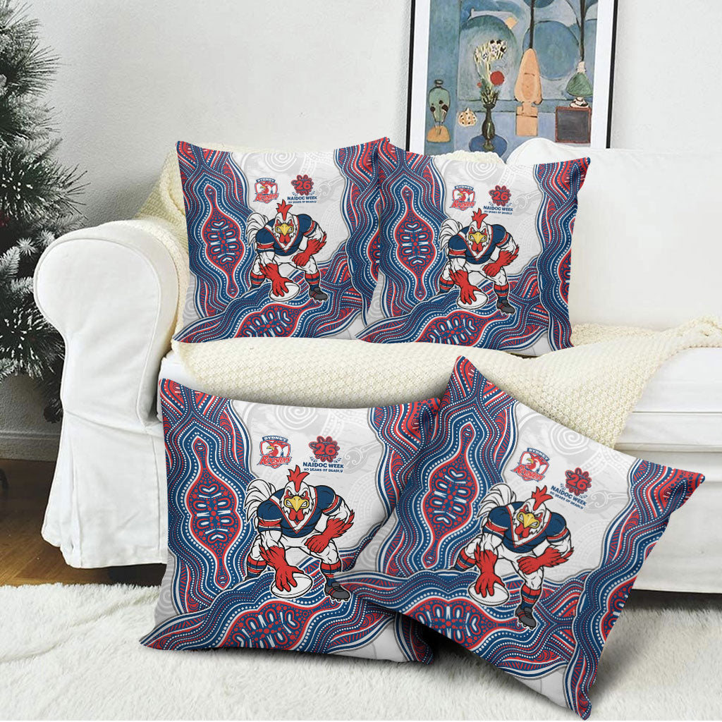 Sydney Roosters NAIDOC Week 2026 Pillow Cover First Nations of Australia Aboriginal Mascot Rugby