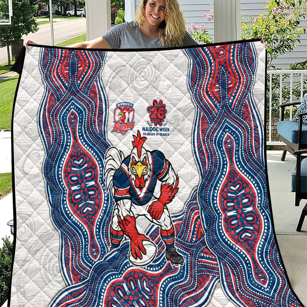 Sydney Roosters NAIDOC Week 2026 Quilt First Nations of Australia Aboriginal Mascot Rugby