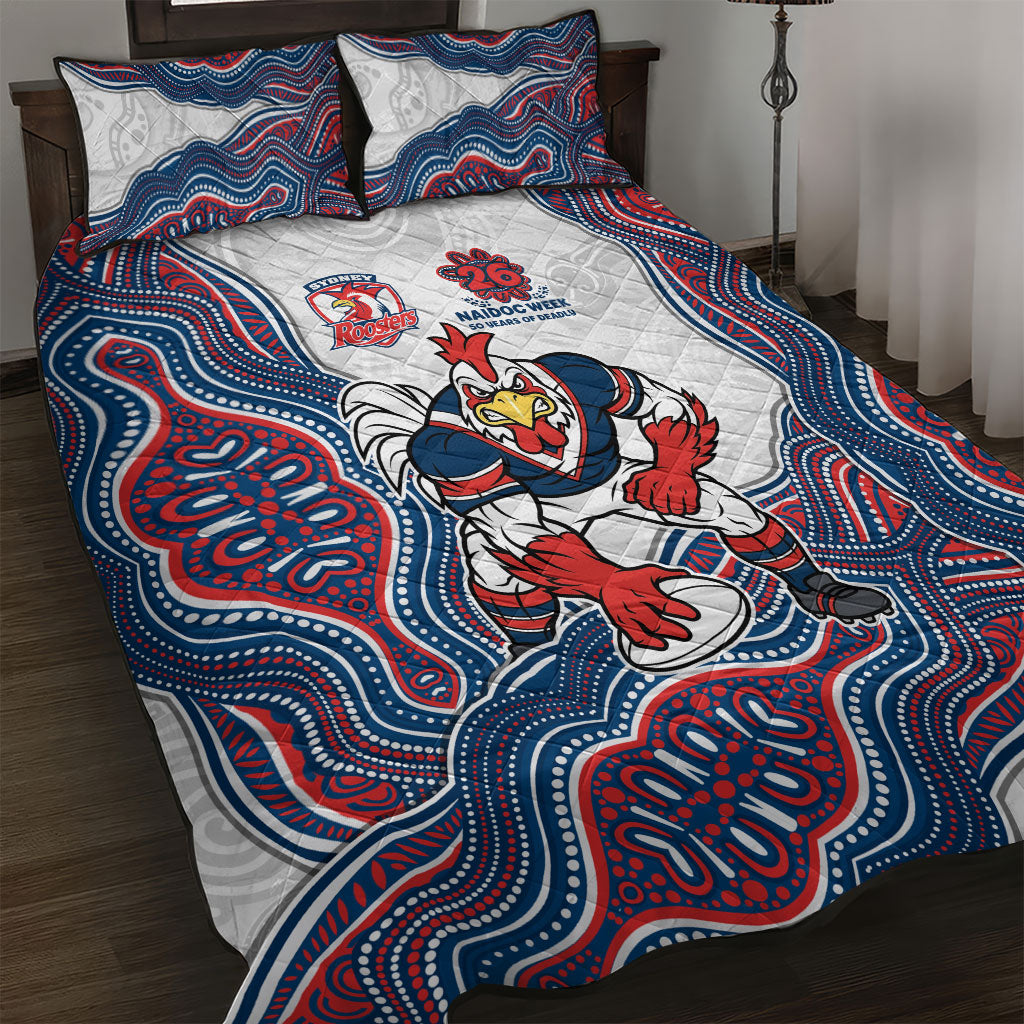 Sydney Roosters NAIDOC Week 2026 Quilt Bed Set First Nations of Australia Aboriginal Mascot Rugby