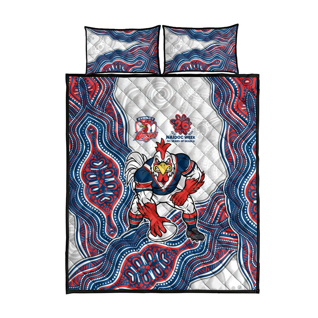 Sydney Roosters NAIDOC Week 2026 Quilt Bed Set First Nations of Australia Aboriginal Mascot Rugby