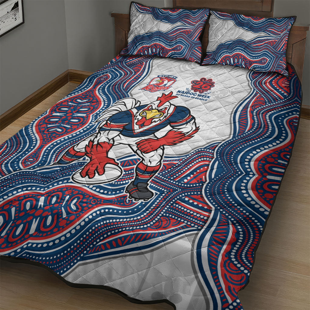 Sydney Roosters NAIDOC Week 2026 Quilt Bed Set First Nations of Australia Aboriginal Mascot Rugby