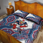 Sydney Roosters NAIDOC Week 2026 Quilt Bed Set First Nations of Australia Aboriginal Mascot Rugby