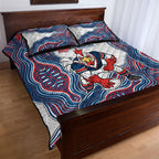 Sydney Roosters NAIDOC Week 2026 Quilt Bed Set First Nations of Australia Aboriginal Mascot Rugby