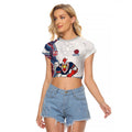 Sydney Roosters NAIDOC Week 2026 Raglan Cropped T Shirt First Nations of Australia Aboriginal Mascot Rugby