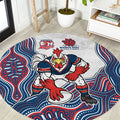 Sydney Roosters NAIDOC Week 2026 Round Carpet First Nations of Australia Aboriginal Mascot Rugby