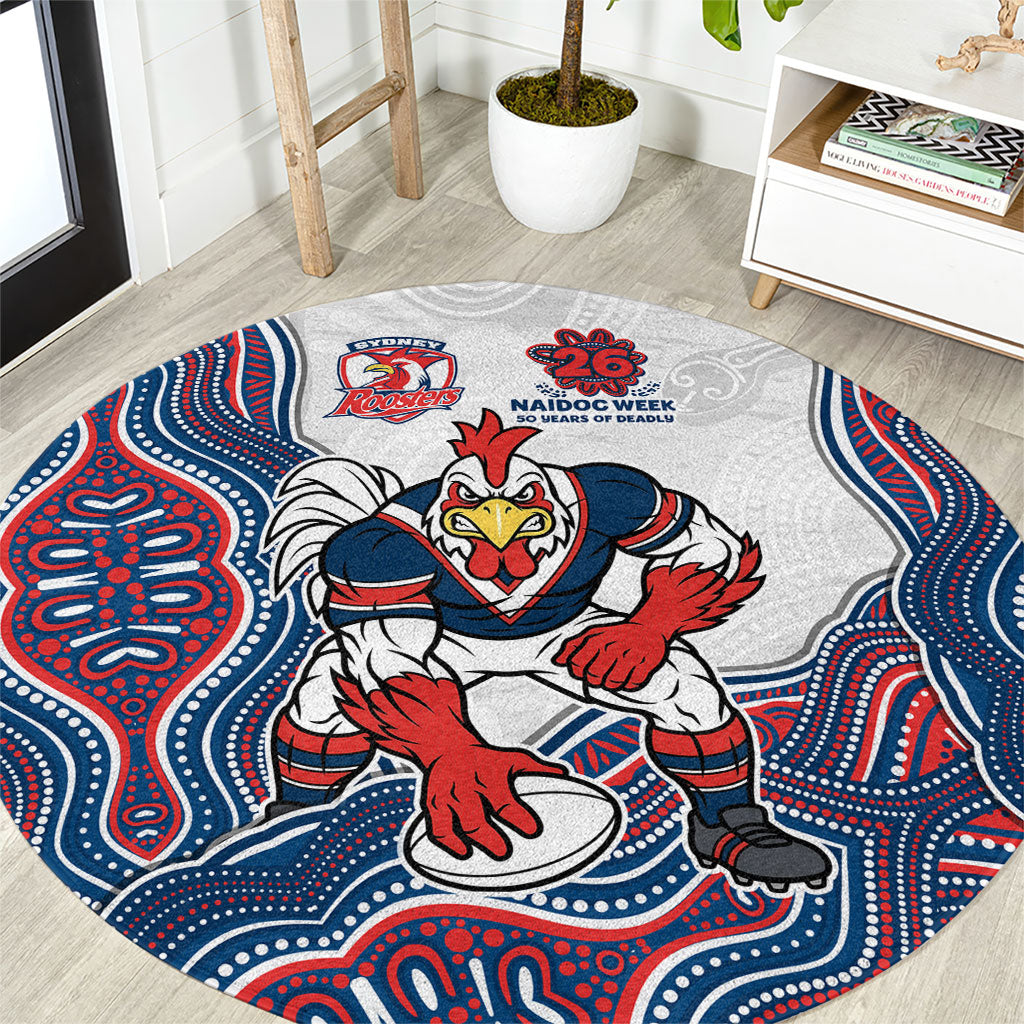 Sydney Roosters NAIDOC Week 2026 Round Carpet First Nations of Australia Aboriginal Mascot Rugby