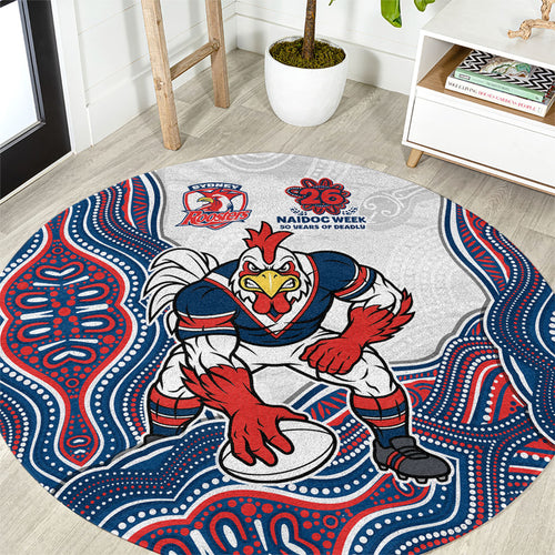Sydney Roosters NAIDOC Week 2026 Round Carpet First Nations of Australia Aboriginal Mascot Rugby