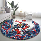 Sydney Roosters NAIDOC Week 2026 Round Carpet First Nations of Australia Aboriginal Mascot Rugby
