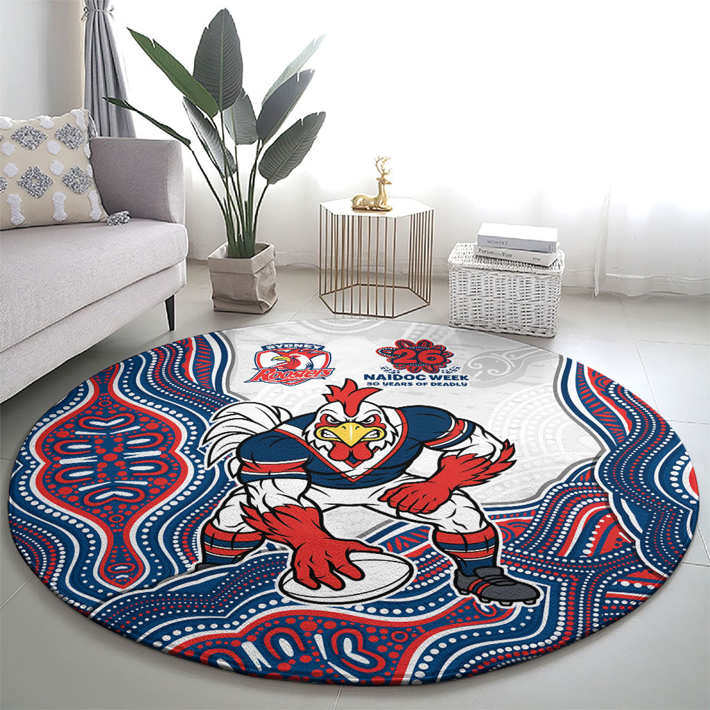 Sydney Roosters NAIDOC Week 2026 Round Carpet First Nations of Australia Aboriginal Mascot Rugby