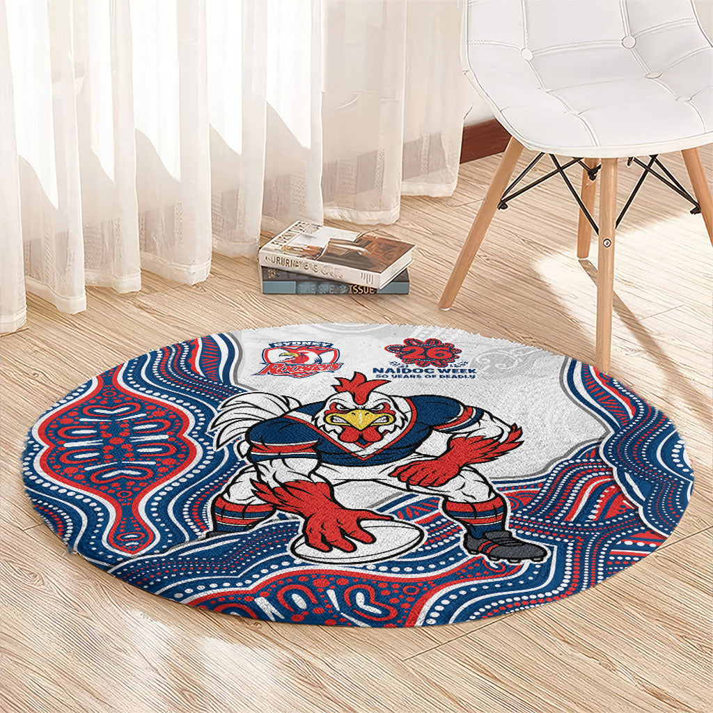 Sydney Roosters NAIDOC Week 2026 Round Carpet First Nations of Australia Aboriginal Mascot Rugby