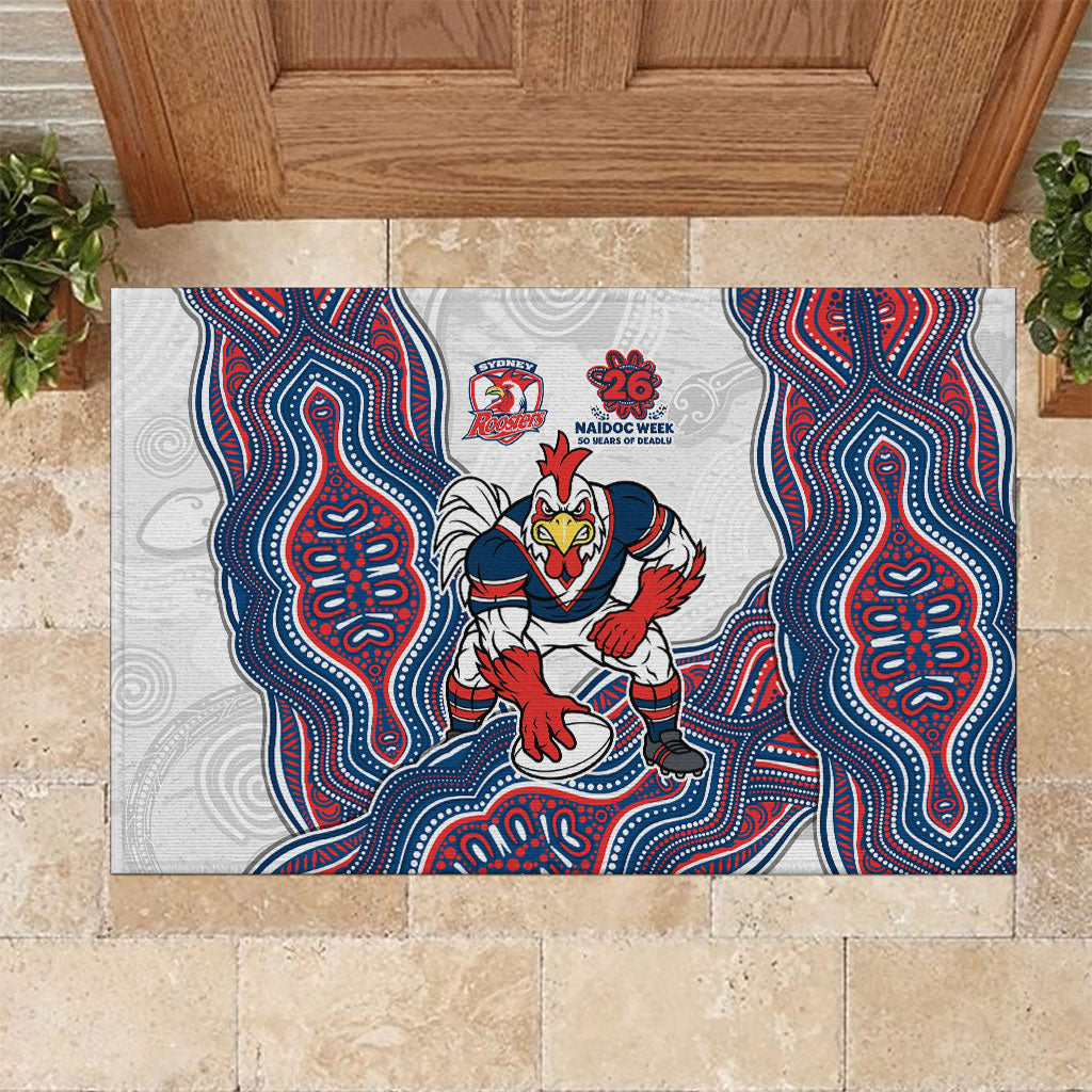 Sydney Roosters NAIDOC Week 2026 Rubber Doormat First Nations of Australia Aboriginal Mascot Rugby