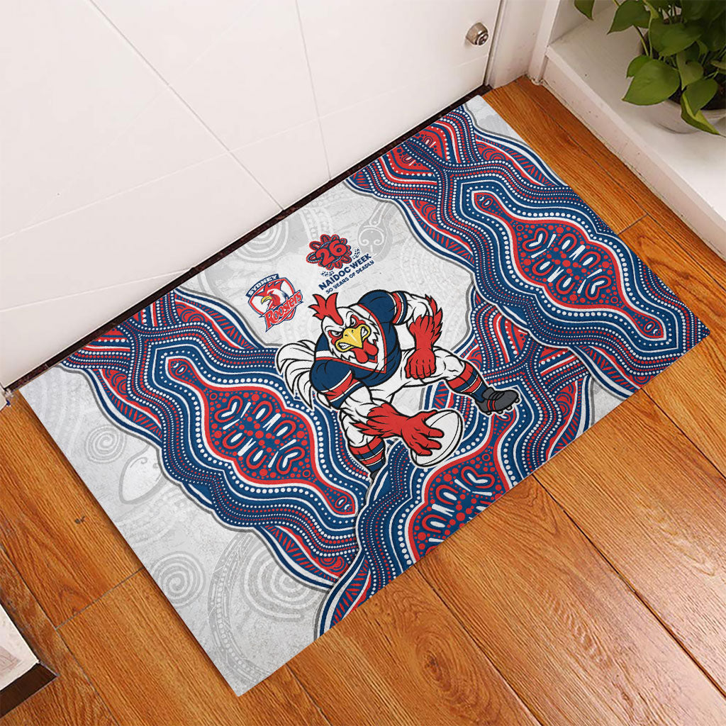 Sydney Roosters NAIDOC Week 2026 Rubber Doormat First Nations of Australia Aboriginal Mascot Rugby