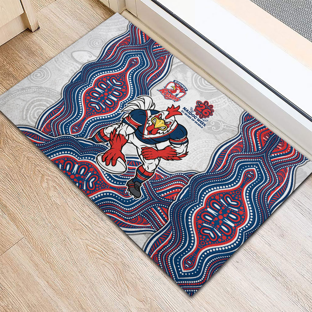 Sydney Roosters NAIDOC Week 2026 Rubber Doormat First Nations of Australia Aboriginal Mascot Rugby
