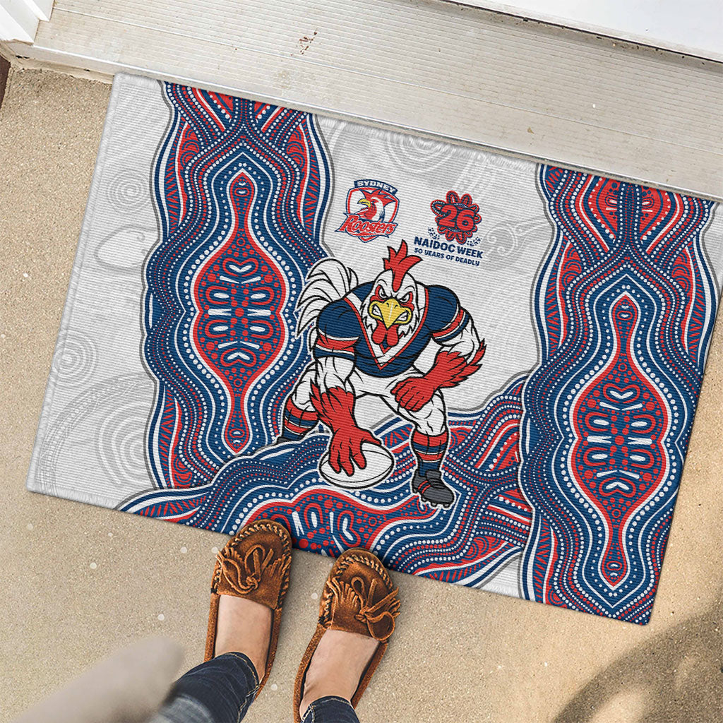 Sydney Roosters NAIDOC Week 2026 Rubber Doormat First Nations of Australia Aboriginal Mascot Rugby